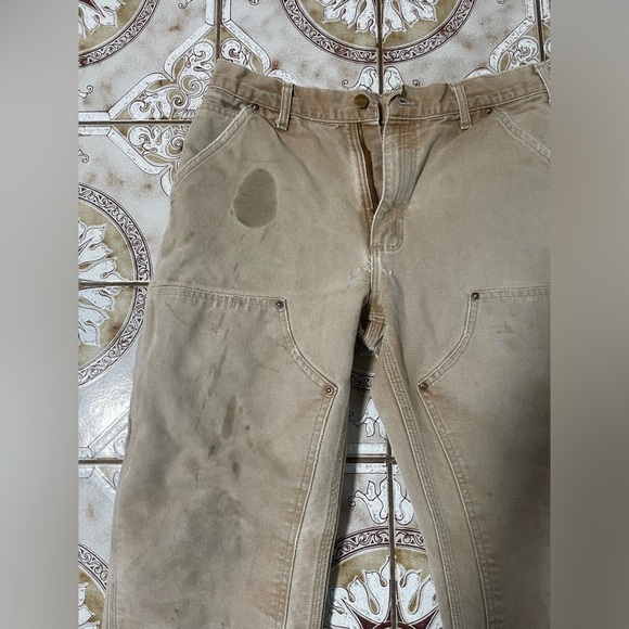 Vintage Distressed 90s Carhartt Carpenter Pants - Picture 5 of 10